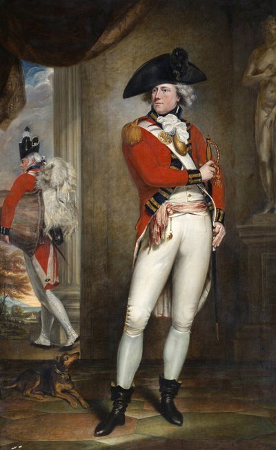 Capitano John Clayton Cowell da William Beechey